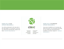 Tablet Screenshot of imagine.cmec.ca