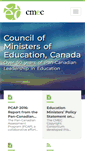 Mobile Screenshot of cmec.ca